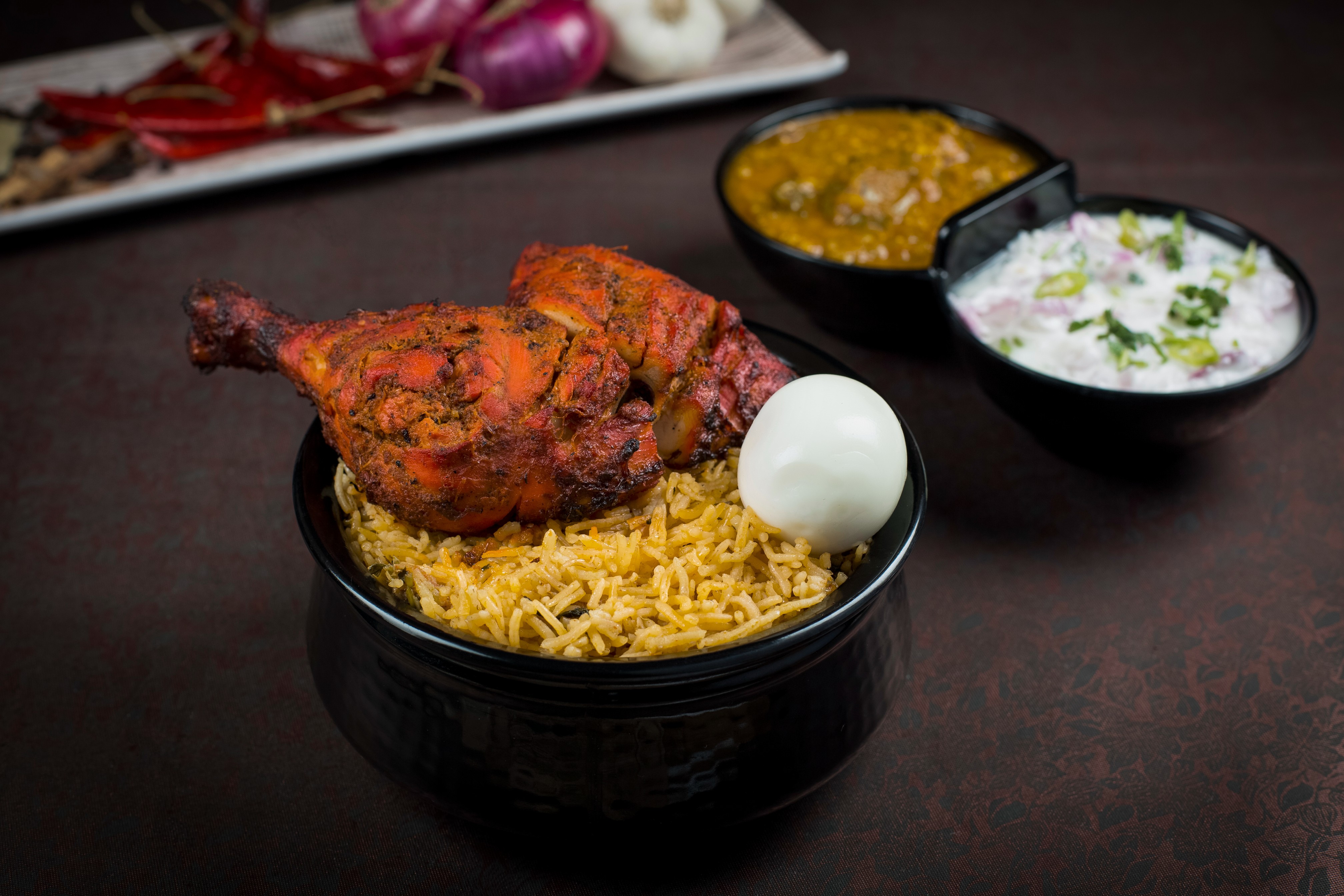 Tandoori Chicken Biryani